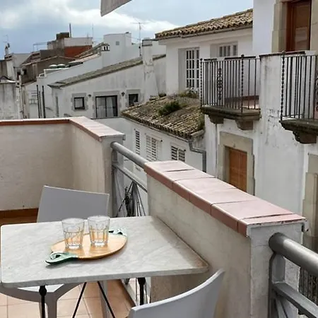 Loft With Terrace In Tossa Apartment